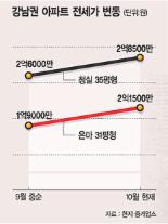 신중해진 강남권 주택시장, 전세 살면서 매수시기 저울질