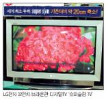 브라운관TV， 30인치이하 시장  평정