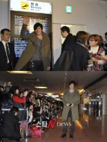 장동건, 10개월 만에 일본 방문..하네다 공항 ‘들썩’