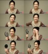 이유비, “수능 잘 보세요” 손거울 이용한 애교 응원 ‘깜찍’