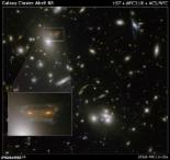NASA 우주 침략자 사진, 은하단 중력이 만든 ‘일종의 신기루’