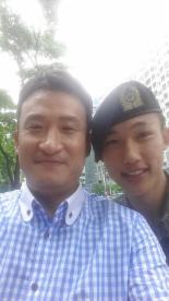 서경석 사수 김철환과 인증샷, ‘진짜 사나이’ 훈훈한 만남