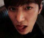 이민호, 메롱 셀카…“무보정 속에도 빛나는 조각외모”