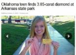 10대 소녀 다이아몬드 횡재, 보석광산서 2천만원 채굴