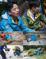 ‘1박2일’ 김준호, 지렁이 포즈부터 떡 실신까지 ‘웃음만발’