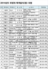 부천시 특색음식점 20개소 지정
