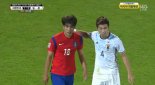 [2016 AFC U-23 챔피언십 결승] 한국-일본 전반전 종료 1-0 리드, 권창훈 대회 5호골