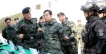 한민구 국방부 장관, 국가급 대테러부대 현장방문