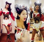 [fn★SNS] 미나, 섹시한 구미호로 변신? “고양이 같네”