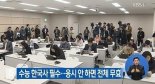 수능 한국사 필수, 한국사 미응시하면 수능 성적 전체 무효 처리