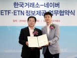 한국거래소, 네이버와 손잡고 상장지수펀드(ETF) 활성화 나선다