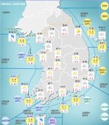 주말 날씨, 대체적으로 흐리다 ‘비 오는 지역은?’