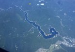 용을 닮은 일본의 한 강의 모습 "똑같네"
