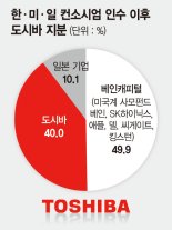 [한미일 연합, 도시바메모리 인수] 최태원 SK 회장 '日 반도체 원조' 품다