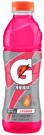 롯데칠성,딸기향 스포츠음료 '게토레이 피어스 스트로베리향' 출시