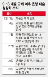 [추석 이후 집값 잡힐까] 유주택자·고가주택 주담대 시중銀 27일부터 재개한다