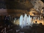 [포토] 겨울 한파가 만든 '평창 광천선굴 역고드름'  승빙현상