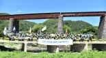 이화영 “DMZ 155마일 대장정은 한반도 평화이정표”