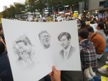 대검찰청 앞에서  "검찰 개혁" vs "조국 구속" 맞불집회(종합)