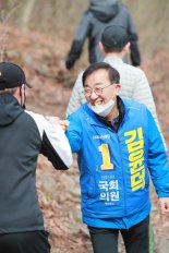 김윤덕, ‘시민 만나러 모악산 찾아’ 주말 유세활동