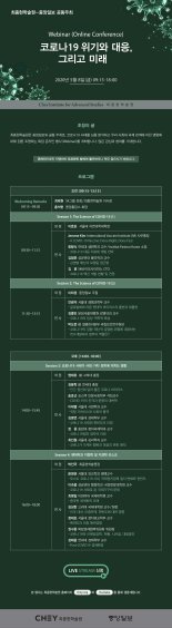 [2단] 최종현학술원, 8일 ‘코로나19 위기와 대응 그리고 미래’ 콘퍼런스 개최