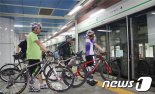서울시, 지하철 7호선 평일 자전거 휴대승차 올해부터 상시 운영