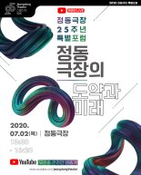 정동극장 다음달 2일 개관25주년 기념 특별 포럼 온라인 생중계