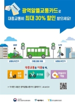 교통비 최대 30% 할인..서울시, '광역알뜰교통카드' 참여 