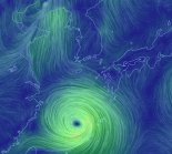 최대 216㎞ 강풍 '위험반원' 든 한반도..태풍 오른쪽이 위험한 이유는?