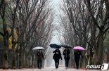 서울 포근하지만 미세먼지..수도권 오후부터 눈비