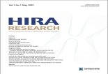  심사평가원, 공식 학술지 ‘HIRA Research’창간호 발간