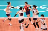 [도쿄올림픽]한국 여자 배구, 브라질에 0-3 패배… 세르비아와 동메달 결정전