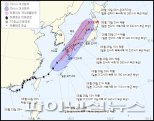 태풍 ‘루핏’ 간접 영향…제주 산지 최대 150㎜ 이상 폭우