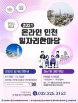 17일부터 인천시 온라인 일자리한마당 개최