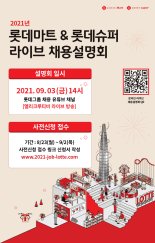 롯데마트·슈퍼, 유통업계 이끌 MZ세대 신입사원 모집