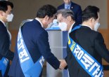 이재명 '과반 유지' 이낙연 '첫 30%대' 추미애 '11% 선전'