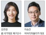 김연경 선수 ·이승건 대표 '포니정 영리더상' 수상