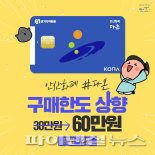 안산화폐 다온 충전한도 상향…월 30만→60만원