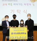 국민체육진흥공단 ‘2021 자전거길’ 기부금 전달