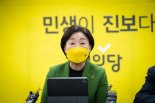 심상정, 李-尹 양자토론 철회 촉구 '철야농성'.. "제2의 위성정당 사태"