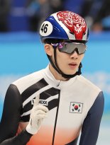 [베이징올림픽] 레이스 중 넘어진 이준서, 남자 500m 예선 탈락