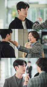 ‘스폰서’ 김정태, 구자성 향한 선 넘는 도발! 둘 사이를 막아서는 이지훈까지