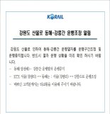 산불 확산에 강릉 KTX · 무궁화 열차 운행 중단