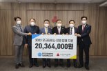 한국자유총연맹 부산광역시지부, 우크라이나 돕기 성금 전달
