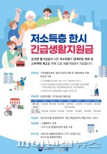 시흥시 저소득층 생활지원금 지급…생계부담↓