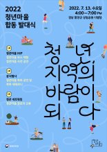 ‘청년 지역의 바람이 되다’ 주제로 청년마을 발대식 개최