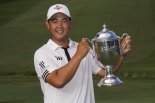 '놀라운 스무살' 김주형, 한국인 최연소 PGA 챔피언 됐다