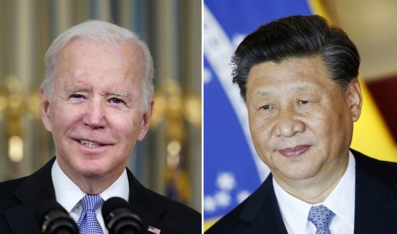 조 바이든 미국 대통령과 시진핑 중국 국가주석이 28일(미국시간) 4개월 만에 5번째 통화를 했다. 바이든 대통령과 시 주석 자료 &#x2F;사진&#x3D;AP뉴시스