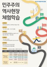 경기도, '민주주의 역사현장 체험' 참여자 모집