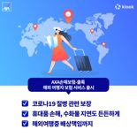 AXA손보-클룩, 다이렉트 해외여행 보험 선보여